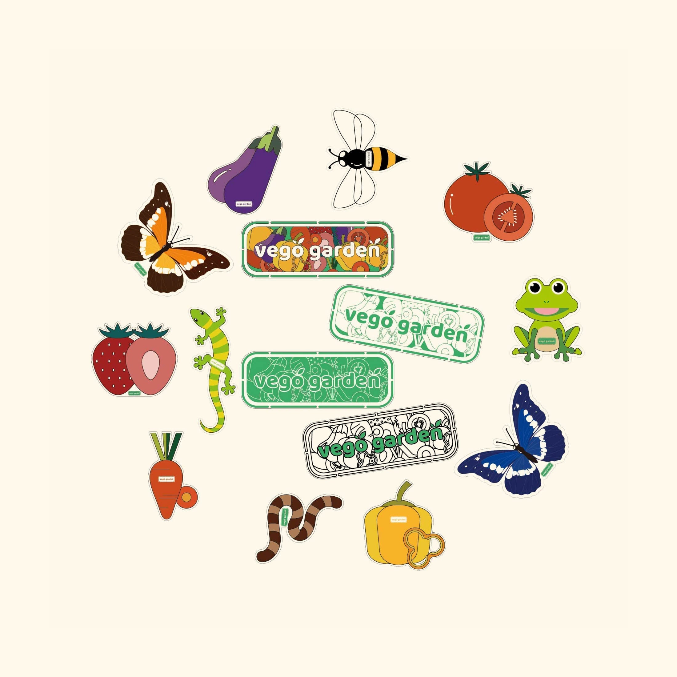 Vego Sticker Kit - Team Grow