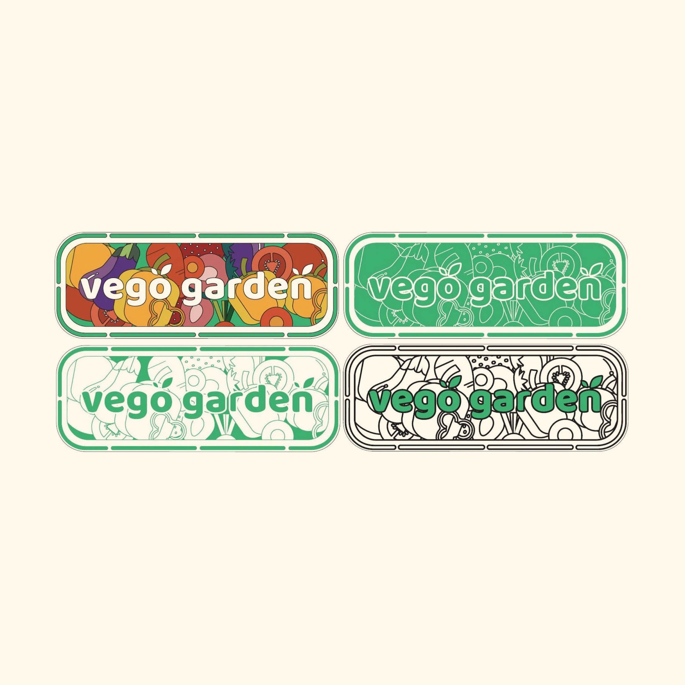 Vego Sticker Kit - Team Grow