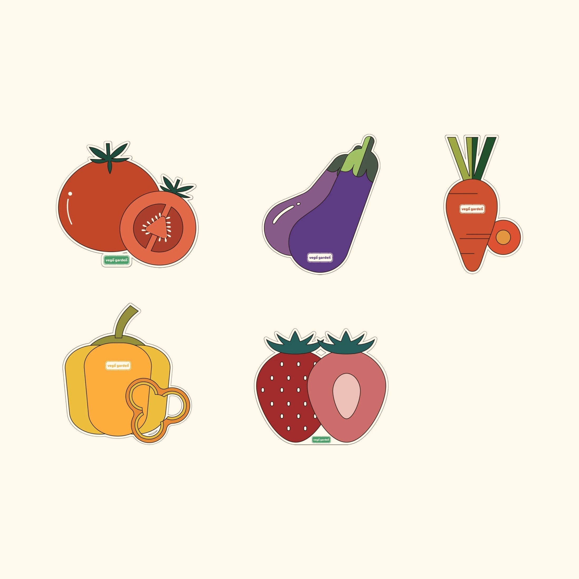 Vego Sticker Kit - Team Grow