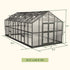 Vego Victorian Greenhouse - 10.5ft Wide - Team Grow