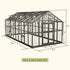 Vego Victorian Greenhouse - 10.5ft Wide - Team Grow
