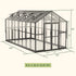 Vego Victorian Greenhouse - 8.5ft Wide - Team Grow