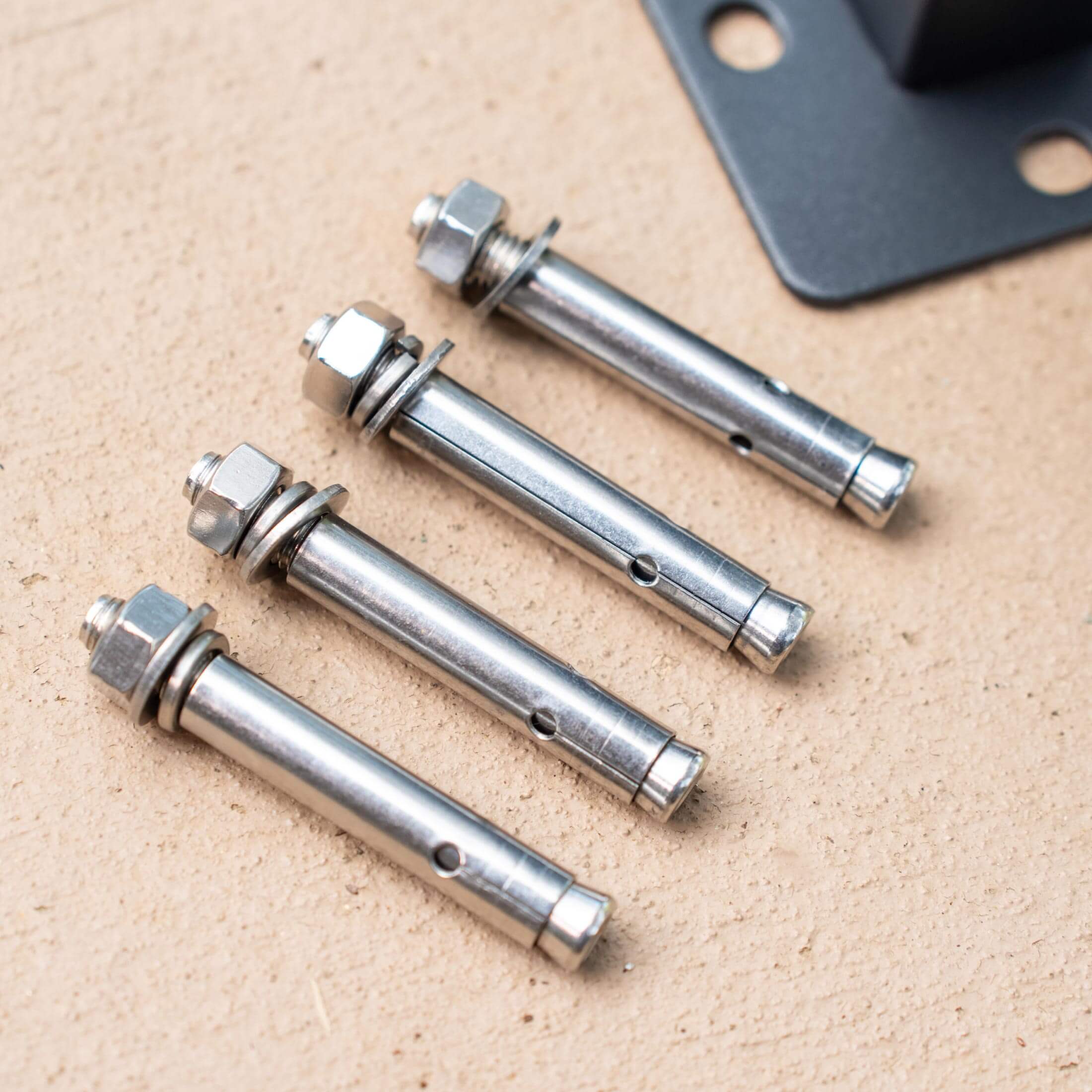 Vego Wedge Anchor Kit For Mounting Post - Team Grow