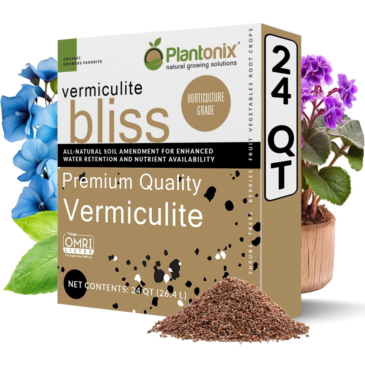 Vermiculite Bliss - Premium Vermiculite Soil Amendment - Team Grow