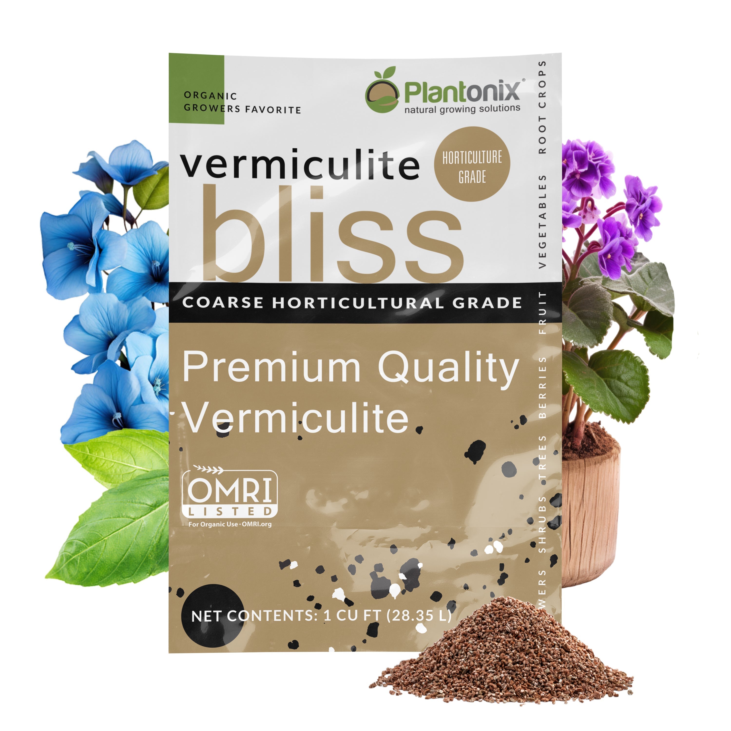 Vermiculite Bliss - Premium Vermiculite Soil Amendment - Team Grow